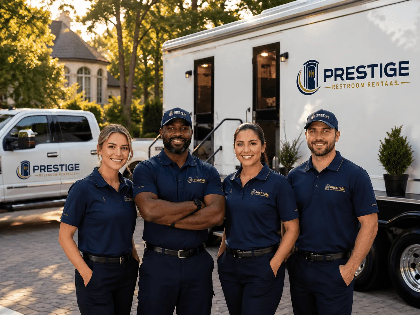 Trusted Luxury Portable Restrooms company in Victor, CA